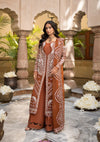 Embroidered Organza Hand Embellished Front Yock and Embroidered Poly Net Dupatta from CELEBRATIONS BY ELAF 2024